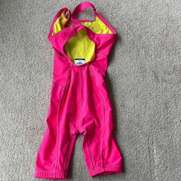 Speedo Hot Pink professional tech suit - Picture 2 of 3